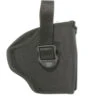 Blackhawk! Nylon Hip Holster For 5-6.5 Inch Barrel Medium/Large Double Action Revolvers Black - Right Hand -Leupold Store 1045720 38121.1673538752