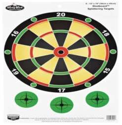 Birchwood Casey Dirty Bird Shotboard Targets 12x18 Inch - 8 Per Package