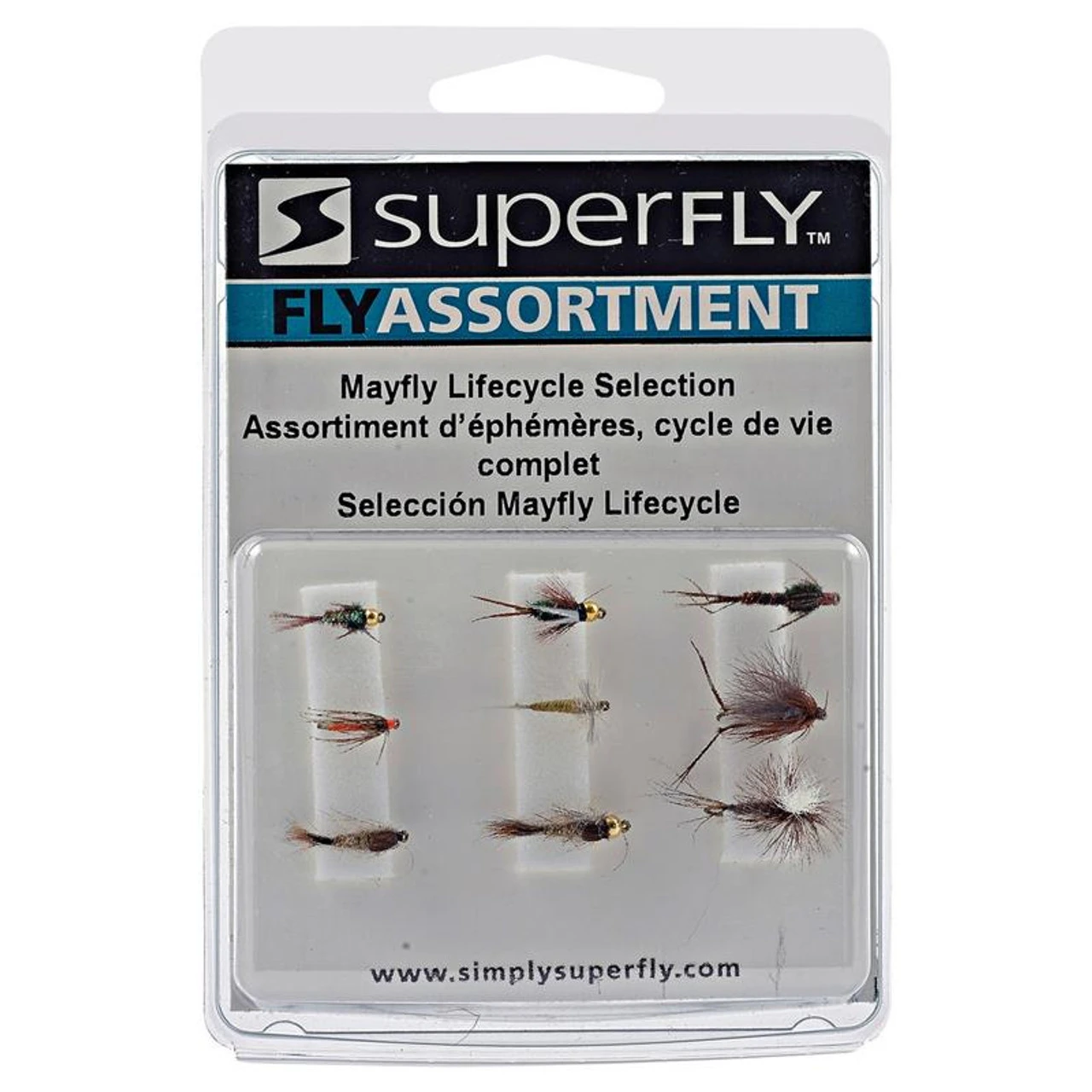 Maurice- Fly Mayfly Lifecycle Assortment- Assorted Sizes 3 Maurice- Fly Mayfly Lifecycle Assortment- Assorted Sizes