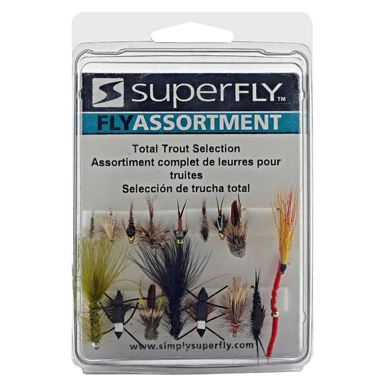 Maurice- Fly Total Trout Assortment- Assorted Sizes 3 Maurice- Fly Total Trout Assortment- Assorted Sizes