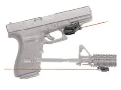 Crimson Trace Rail Master Universal Rail Mount Laser Sight Black Finish Red Laser