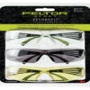 Peltor Sport Secure Fit 400 Eye Protection - 3 Pack: Clear - Amber And Grey Lenses - Anti Fog -Leupold Store 1709280 84766.1673466403
