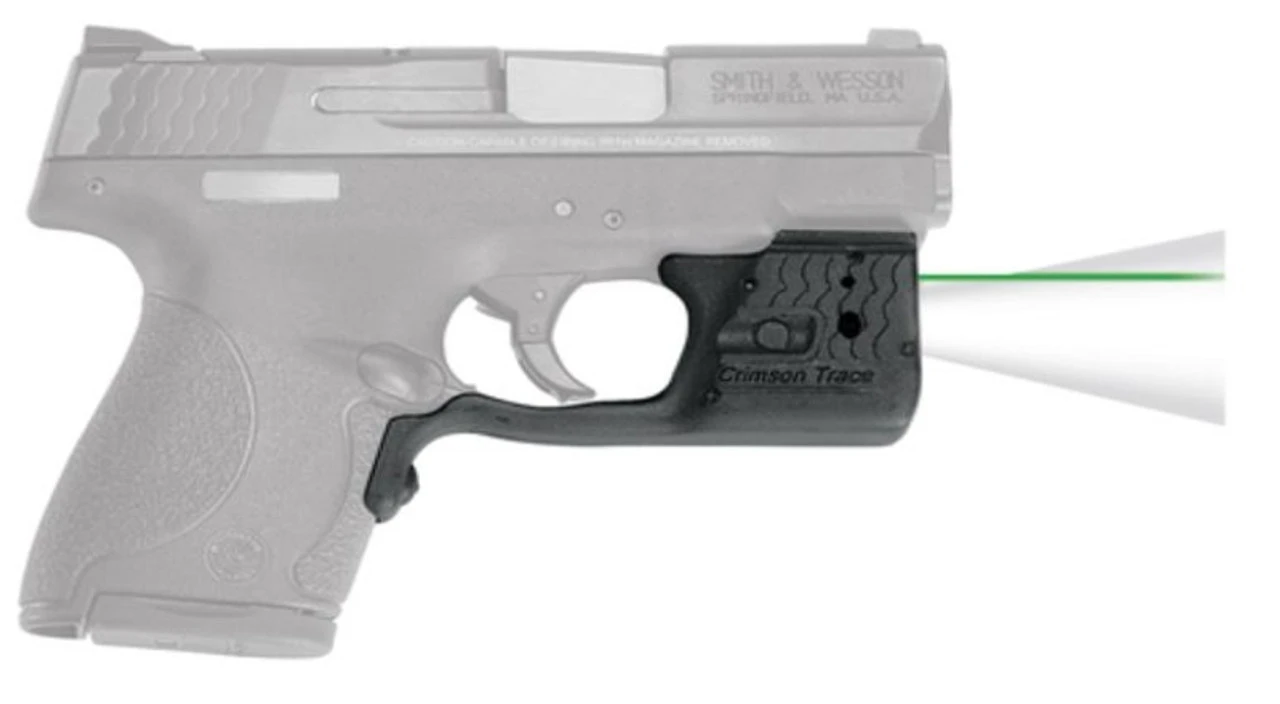 Crimson Trace Laserguard Pro Series For S&W M&P Shield - Green 3 Crimson Trace Laserguard Pro Series For S&W M&P Shield - Green