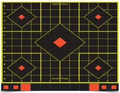 Birchwood Casey Shoot-N-C Sight-In Targets 12" - 5 Pack With 60 Pasters