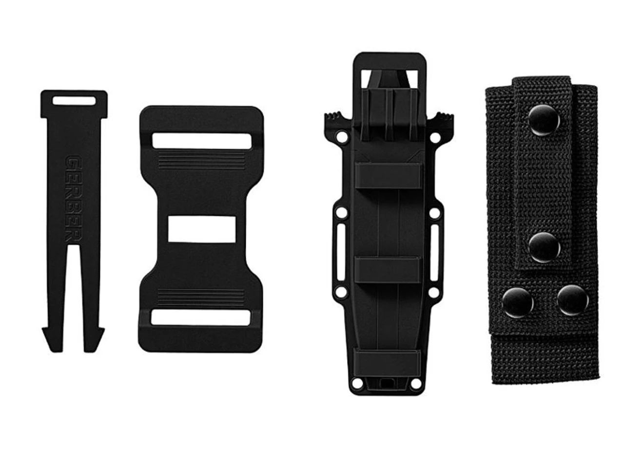 Gerber Strongarm Fixed Blade Black FE Knife 3 Gerber Strongarm Fixed Blade Black FE Knife