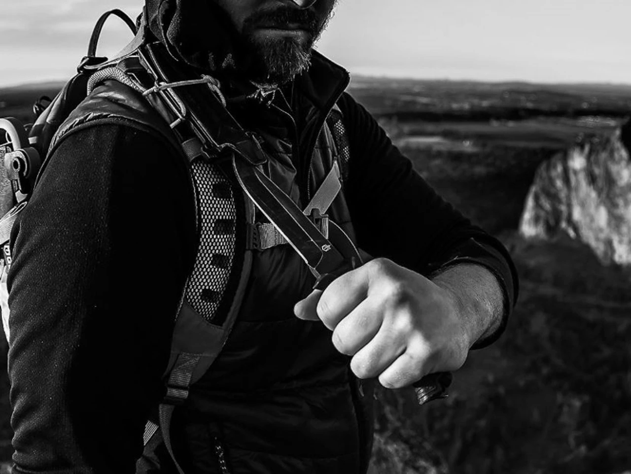 Gerber Strongarm Fixed Blade Black FE Knife 4 Gerber Strongarm Fixed Blade Black FE Knife - Image 2