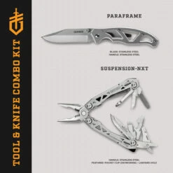 Gerber Suspension NXT Multi Tool & Paraframe Knife Kit -Leupold Store 2101515 03 40113.1630123537