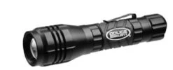 Police Security Zephyr Flashlight Black