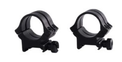Weaver Quad Lock 1-Inch High Matte Mounting Rings