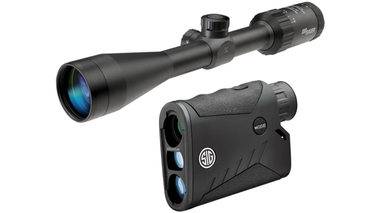 Sig Sauer Combo Kit Whiskey 9x40mm Riflescope & BDX Laser Rangefinder 3 Sig Sauer Combo Kit Whiskey 9x40mm Riflescope & BDX Laser Rangefinder