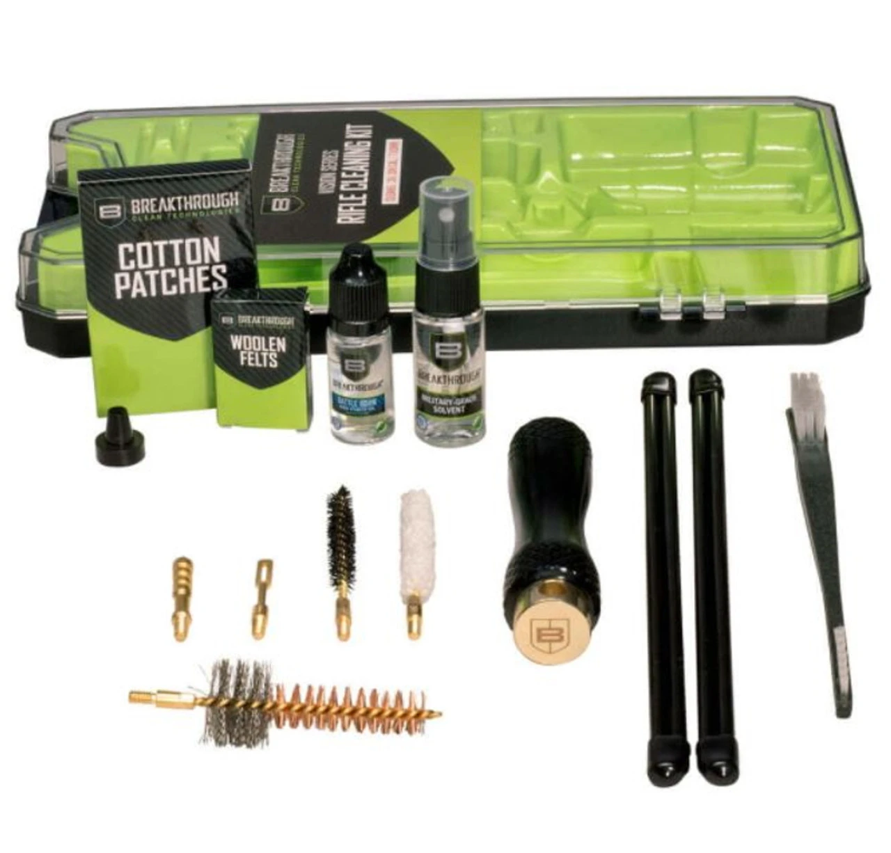 BreakThrough Clean Technologies Vision Series .30 - .308 Call 7.62mm - AR10 Cleaning Kit - 20 Gauge 3 BreakThrough Clean Technologies Vision Series .30 - .308 Call 7.62mm - AR10 Cleaning Kit - 20 Gauge