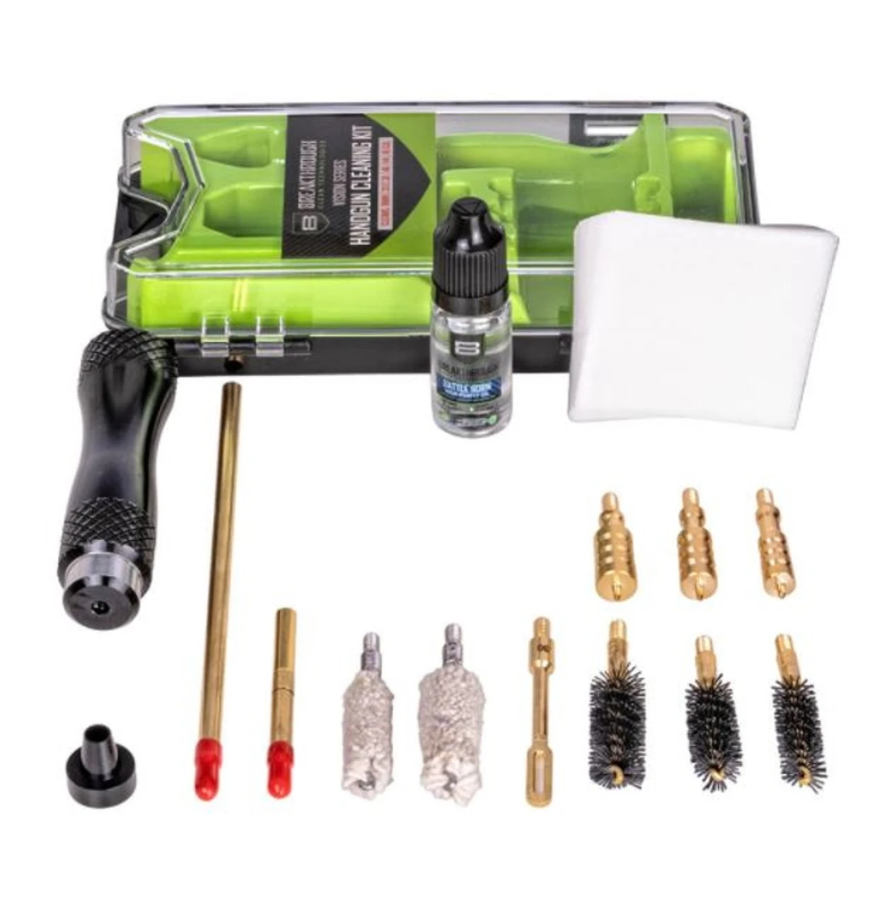 BreakThrough Vision Series 9mm - .357-.38-.40-.44-.45 Cal Cleaning Kit 3 BreakThrough Vision Series 9mm - .357-.38-.40-.44-.45 Cal Cleaning Kit