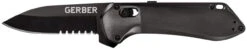 Gerber Highbrow Compact Serrated Edge Black Folding Knife