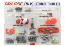 Eagle Claw 176-Piece Ultimate Trout Kit