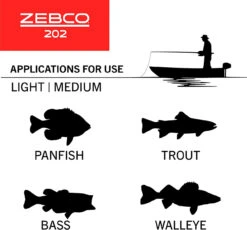 Zebco 202 Spincast Reel And Fishing Rod Combo, 5-Foot 6-Inch 2-Piece Fishing Pole, Size 30 Reel, Right-Hand Retrieve, Pre-Spooled With 10-Pound Zebco Line 13 Zebco 202 Spincast Reel And Fishing Rod Combo, 5-Foot 6-Inch 2-Piece Fishing Pole, Size 30 Reel, Right-Hand Retrieve, Pre-Spooled With 10-Pound Zebco Line -Leupold Store 2516300 6 35315.1678914229