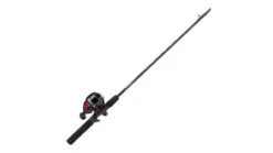 Zebco 404 Spincast Reel And 2-Piece Fishing Rod Combo, Durable Fiberglass Rod With EVA Handle, QuickSet Anti-Reverse Reel With Built-In Bite Alert, Pre-Spooled