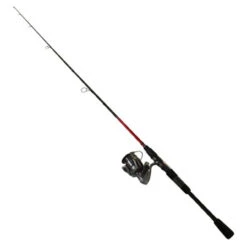 Zebco Quantum Optix Spinning Reel And 2-Piece Fishing Rod Combo, Durable Fiberglass Rod, Split-Grip EVA Foam Handle, Anti-Reverse Fishing Reel -Leupold Store 2516345 4 33635.1678915624