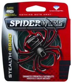 SpiderWire Stealth Braided 125 Yards 10lb Moss Green Fishing Line