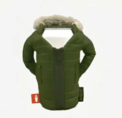 Puffin The Pahka Olive Green Drink Coozy