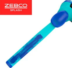 Zebco Blue Splash Kids Spincast Reel And Fishing Rod Combo, 29" Durable Floating Fiberglass Rod With Tangle-Free Design, Oversized Reel Handle Knob, Pre-Spooled With 6-Pound Zebco Fishing Line -Leupold Store 2755910 5 86247.1678988876