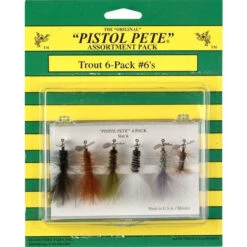 Maurice- Pistol Pete Trout Flies #6 - 6 Pack