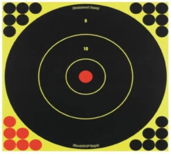 Birchwood Casey Shoot-N-C 12 Inch Round Bullseye 5 Targets 120 Pasters