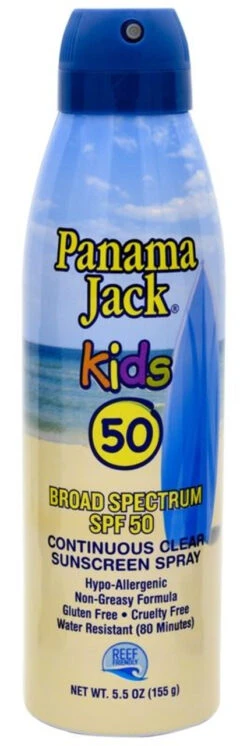 Panama Jack 5.5oz Kids Spray Sport Sunscreen