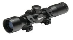 Davey Crickett 4x32mm Mini Scope Mil-Dot Reticle - Matte Black