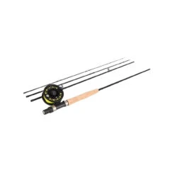 Maurice- 8'6" 4 Piece Fly Rod Combo- Black
