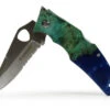 Ariat Burled Wood With Turquoise Resin Folding Knife -Leupold Store P2592545 1 40425.1673546677